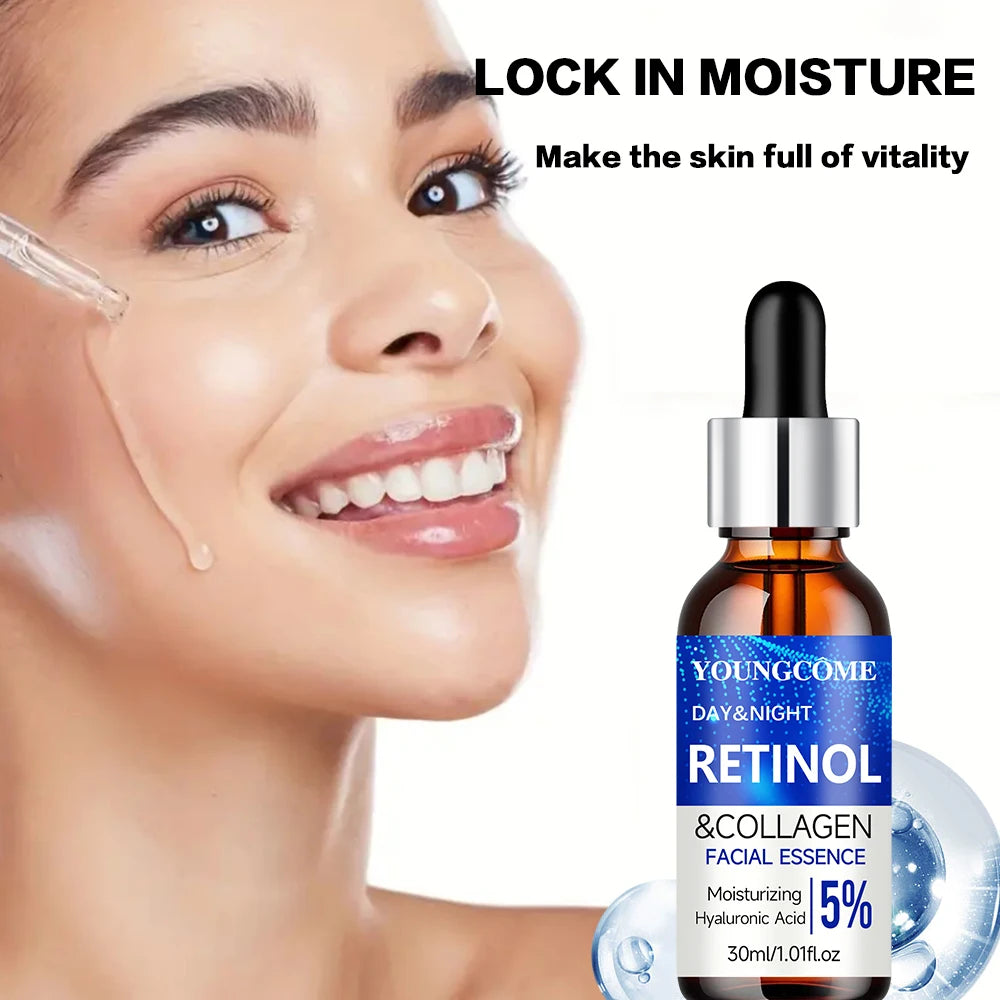 YOUNGCOME Retinol Cream and Serum Set - Moisturizing Face Care
