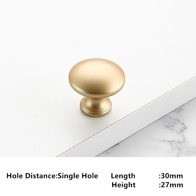 Handles Drawer Cabinet Furniture Kitchen Handles for Cabinet Knob Door Drawer Furniture Kitchen Golden Silvery European Style