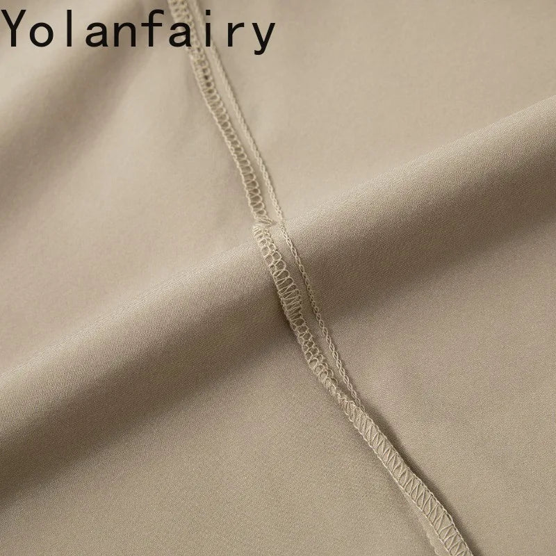 YOLANFAIRY 93% Real Mulberry Silk Pajamas for Woman 2026 Spring Summer High-end Sets Woman 2 Piece Short Sleeve Pijamas De Mujer