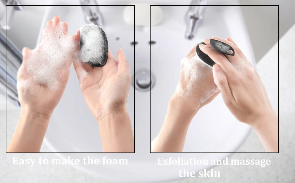 Silicone Face Scrubber,Facial Cleansing Brush,Facial Washing Brush for Deep Clean Pore Clean Blackhead Exfoliating and Massaging