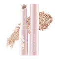 Jelly Eyeshadow Stick Holographic Pearl Shimmer and Delicate Glitter for Eye Brightening Long-Lasting Eyeshadow Highlight Stick
