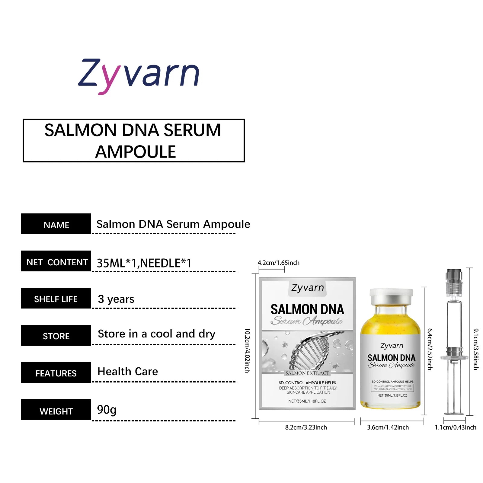 Radiance Face Ampoule Serum Daily Hydrating Moisturizing Glow Soothing Smooth Concentrated Facial Essence for All Skin Types