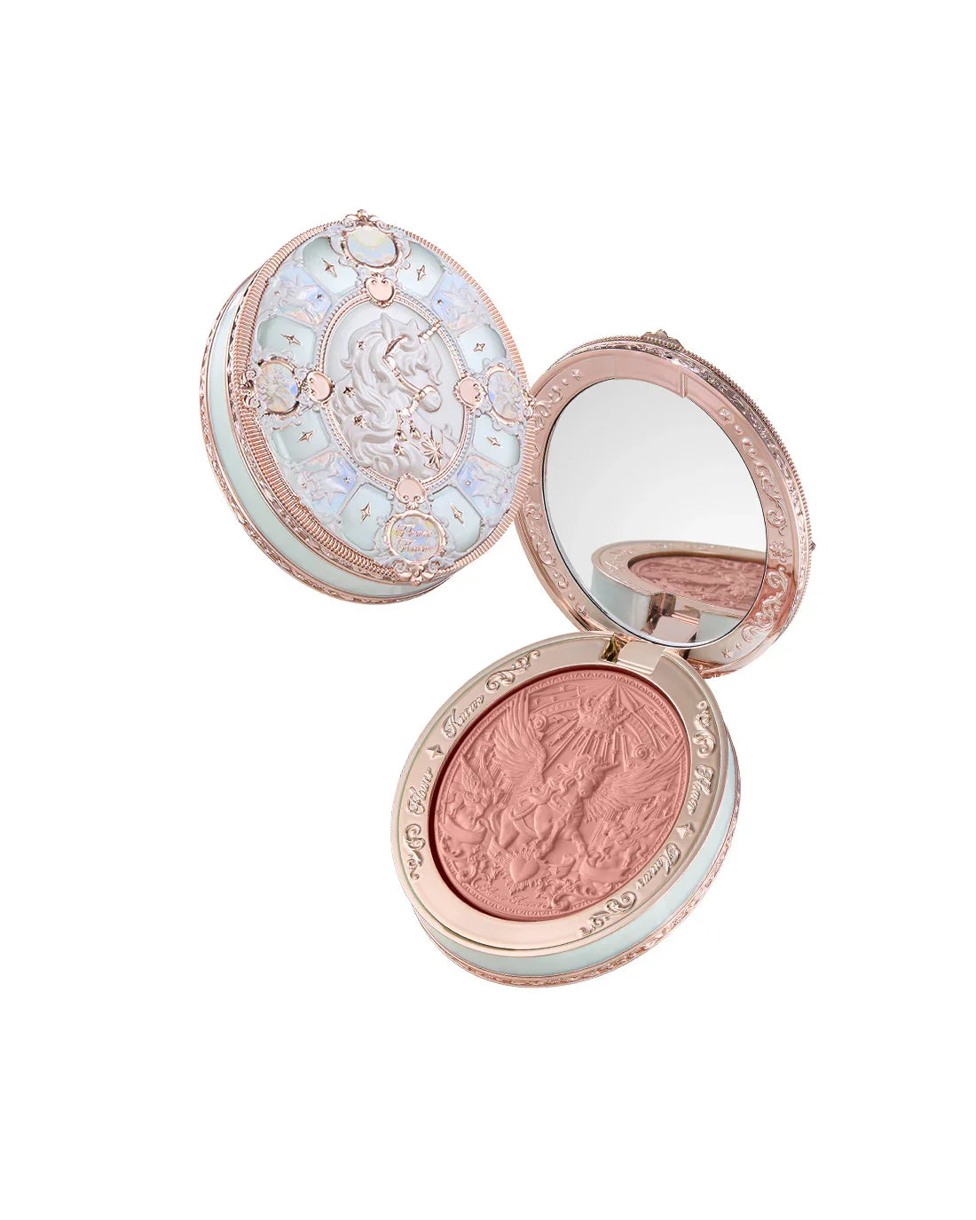 Flower Knows Knight Unicorn Series Embossed Blush Matte Face Palette