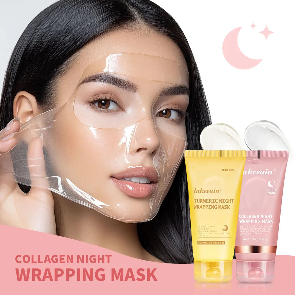 Lakerain Collagen Night Wrapping Peel-Off Mask - 75ml