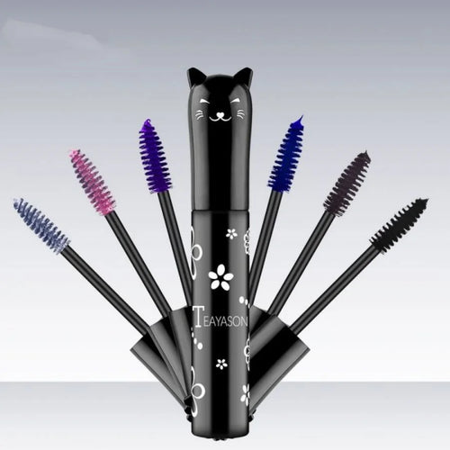 6 Color Mascara Set With Large Brush Head For Bold Eyes Non Clumping Not Easy To Smudge Mascara And Eyebrow Gel