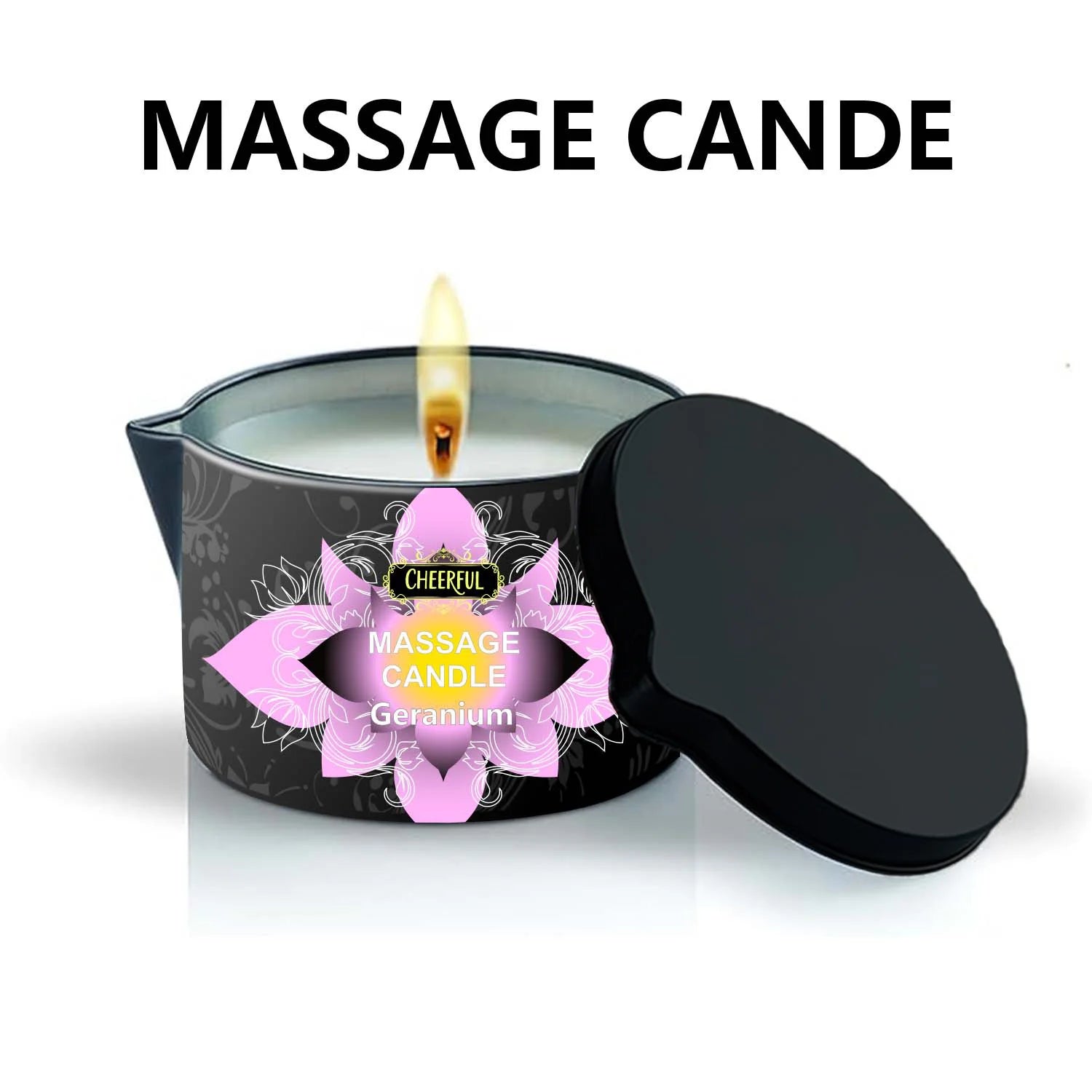Massage Oil Candle By Sm Product Luxury Aromatherapy For Stress Relief And Skin Moisturizing For Home Spa Lovers