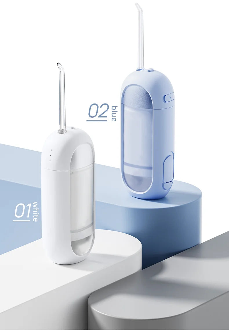 Cepillo de dientes eléctrico portátil con irrigador dental para limpiar los dientes, irrigador bucal doméstico para limpiar los dientes