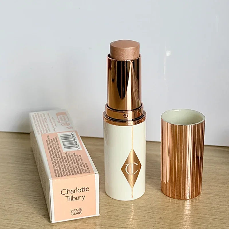 New CT 6 Colors Jelly Blush Stick Multi-use Lip Cheek Tint Soft Glow Hydrating Glowing Natural Low Saturation Pink Purple Blush