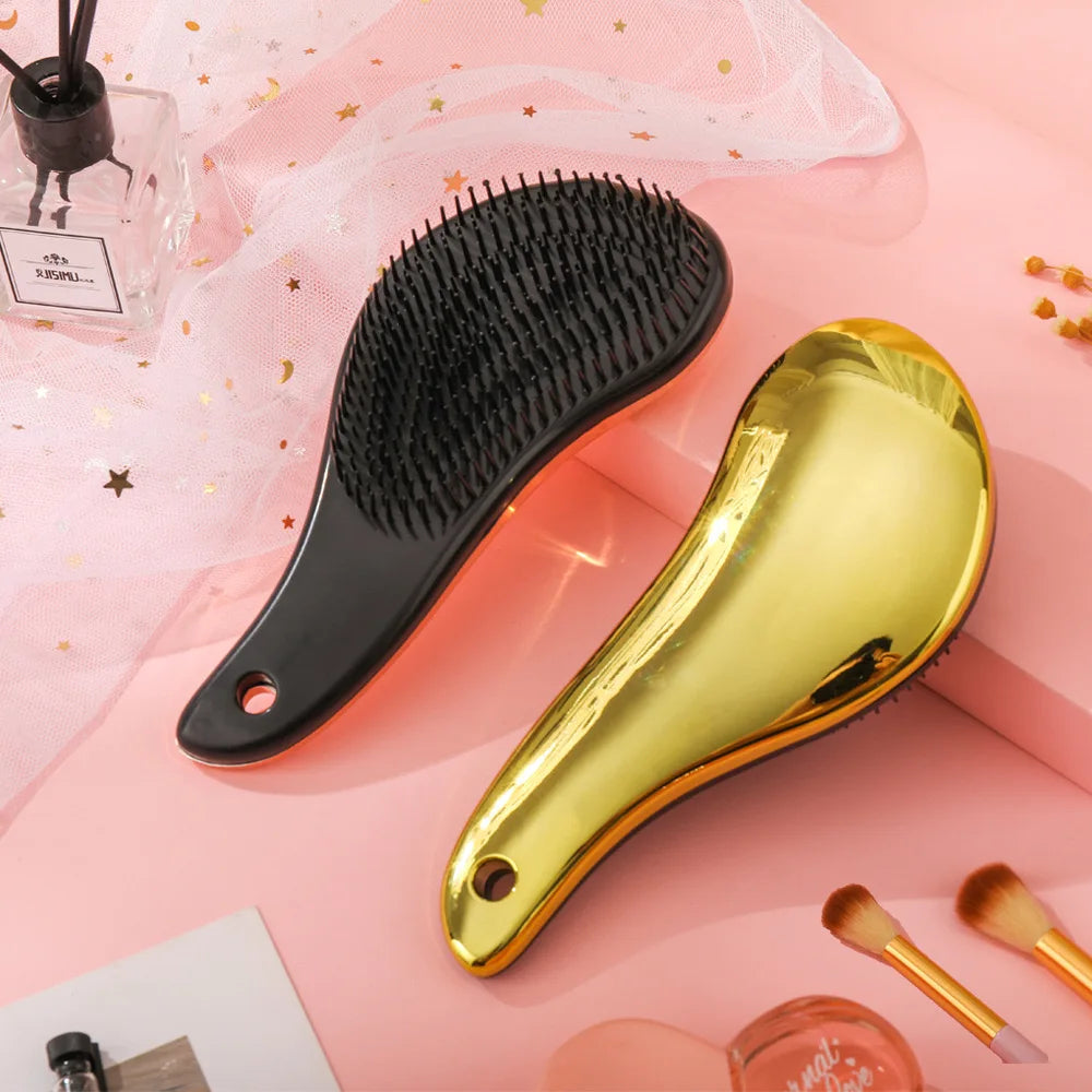 Anti-static Air Cushion Massage Hairbrush - Detangling Comb
