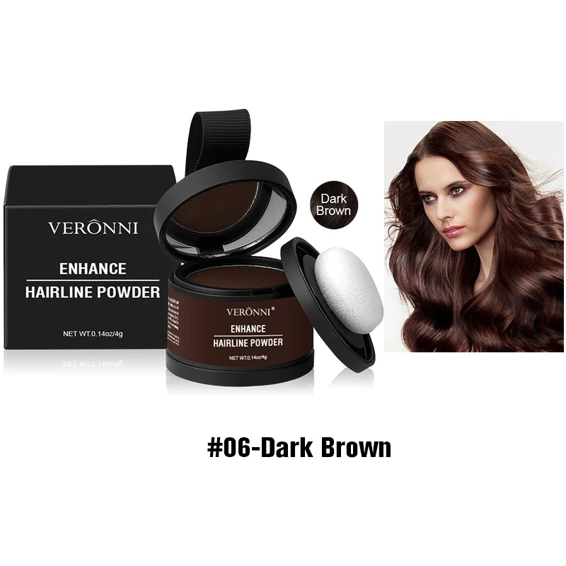 Hairline Shadow Powder,Instantly Conceal Hairline And Hair Root, Waterproof Hairline Powder Filler,Hair Root Cover,Scalp Powder