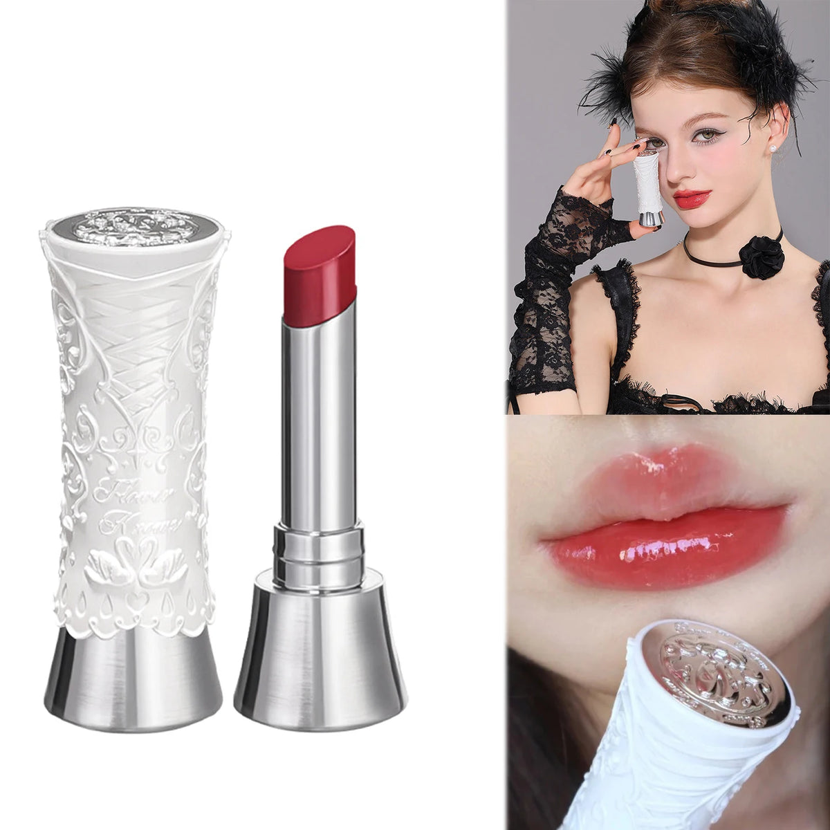 Flower Knows Lip Gloss - Vegan Hydrating Tinted Lip Oil