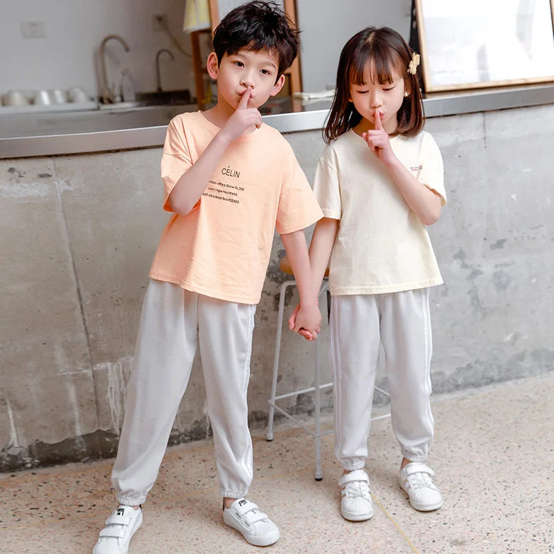Tinoluling Kids Sport Trousers - Unisex Summer Athletic Pants