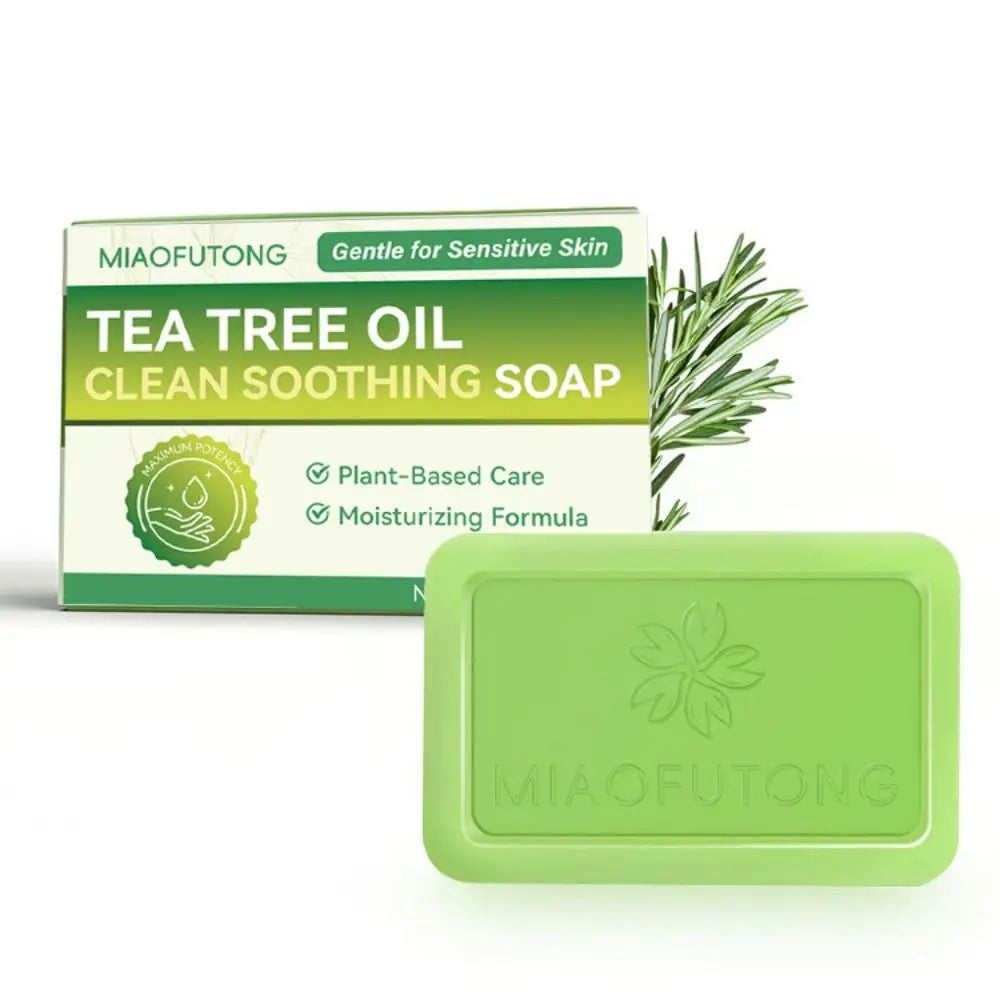 Personal Tea Tree Oil Tea Tree Soap Natural Ingredients Gentle Exfoliating Natural Soap Skin Cleaning Body Soap Daily Use