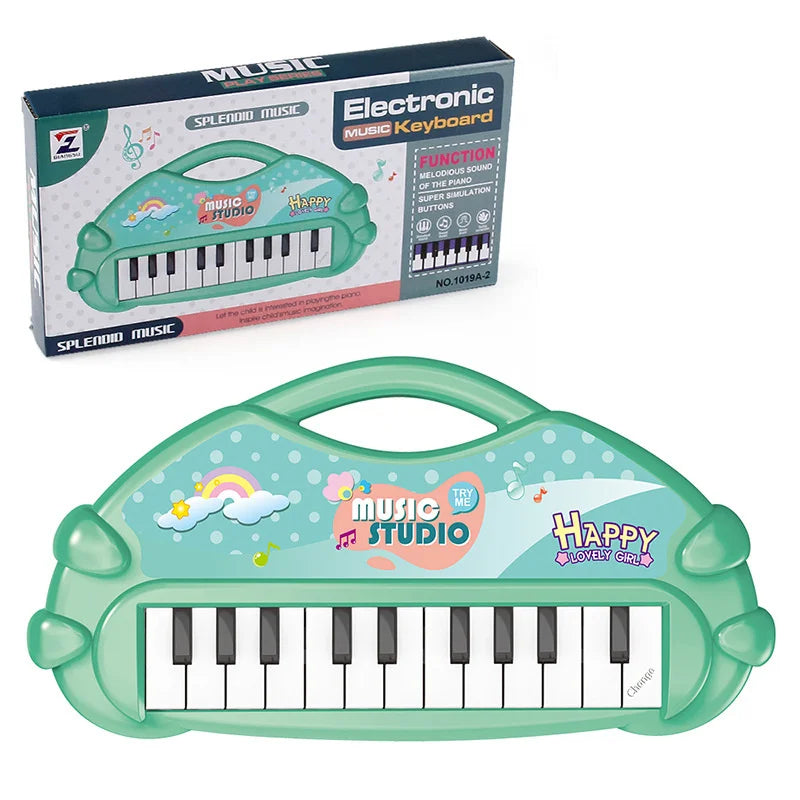 13-Key Portable Electronic Piano Toy - Educational Musical Instrument