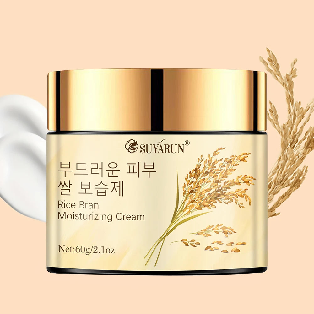 SUYARUN Rice Extract Hydrating Face Cream - Brightening Moisturizer