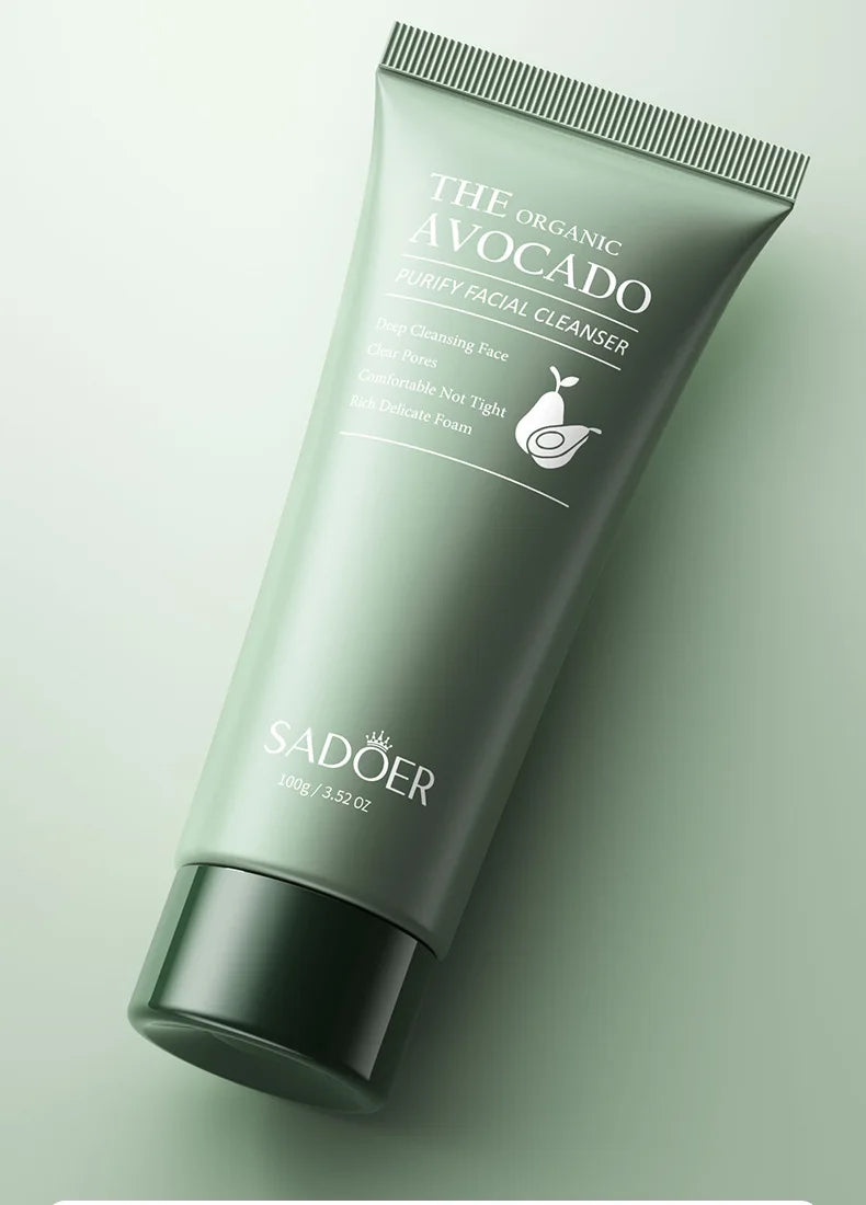 SADOER Avocado Skincare 6-Piece Set - Cleansing, Moisturizing, Care