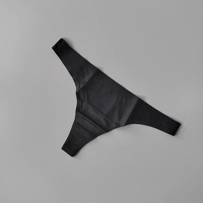 Women'S Yoga Panties Lingerie Sexy G Strings Thong Panties Female Sexy Underwear Women'S Seamless Low Waist Quick Dry Briefs Thongs