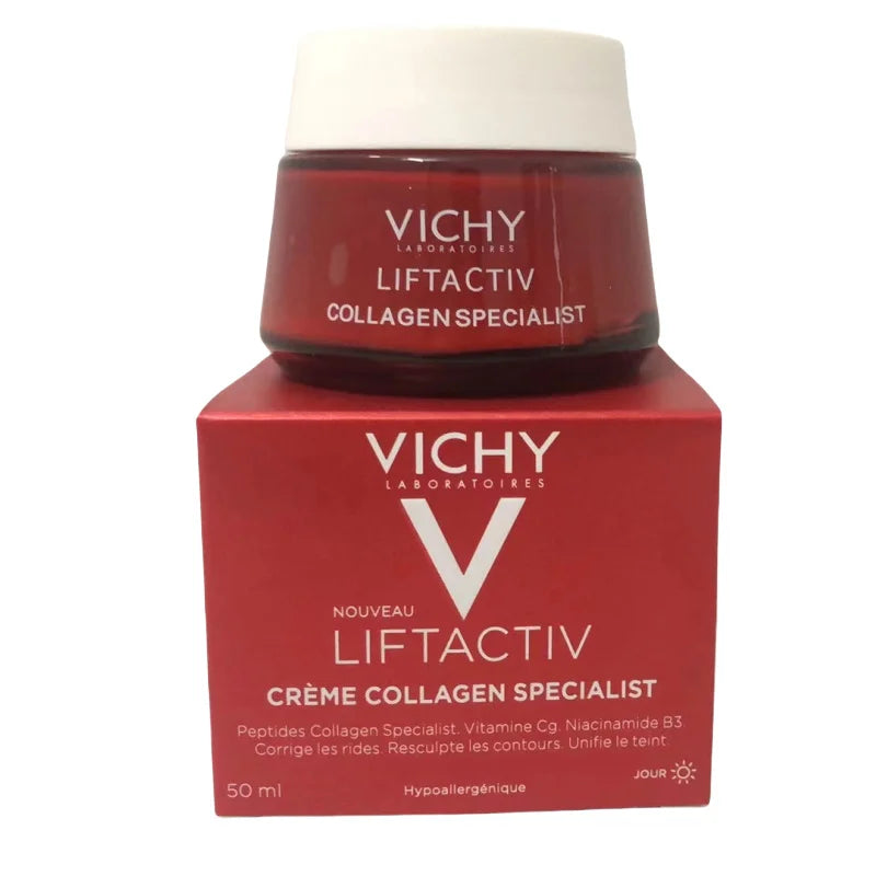 Vy Collagen Firming Cream Anti-Aging Peptide Vitamin C Reshaping Contour Lightening Day Cream 50Ml