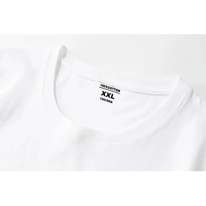 Men'S T-Shirt 100% Cotton Summer Meow Black Cat Print Men T Shirt Casual Loose O-Neck Men Tshirt Short Sleeve T-Shirt Male Tees