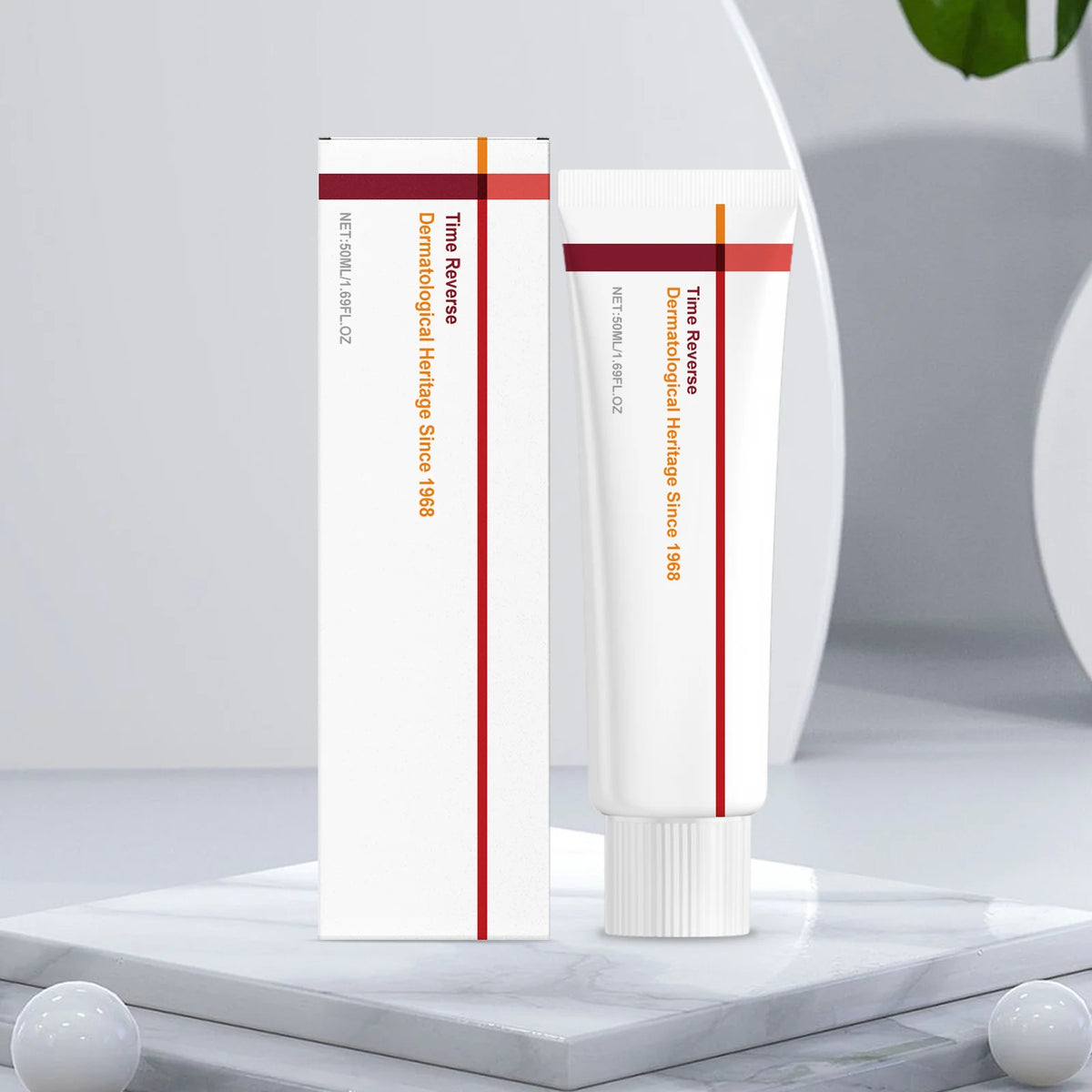 Korean Centella Asiatica Time Reverse Cream Fast-Absorbing & Nourishing Cream Hydrates Firming Anti-Aging Face Cream Skin Care