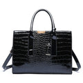 Fashion Crocodile Print Tote Bags Large Capacity Luxury Designer Crossbody Bags Adjustable Strap Single Shoulder Bag Gift