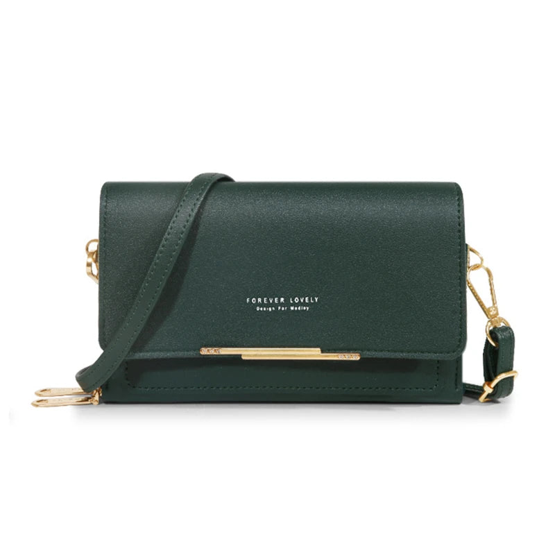 Women Crossbody Bag Fashion Shoulder Messenger Bag Multi-pocket Solid Color Bag Luxury For Ladies Handbag