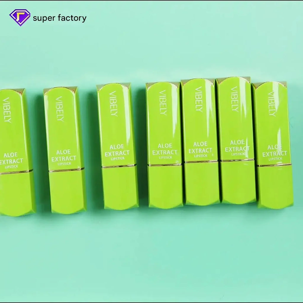 VIBELY 7 Color Mood Changing Lip Balm Natural Aloe Vera Long Lasting Moisturizing Lipstick for Women Color-Shifting Makeup