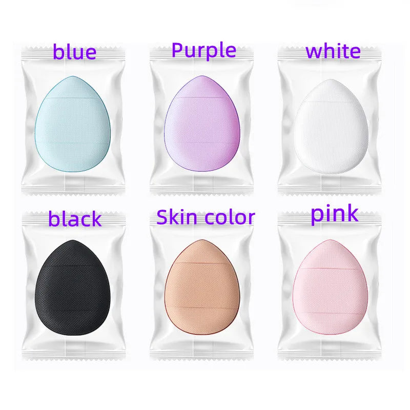 YS00079-- Mini finger puff small air cushion concealer water drops cotton candy makeup finger puff 1pcs/3pcs35pcs/10pcs