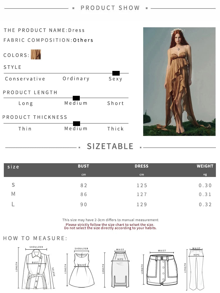 Sisterlinda Fashion Dress Women Irregular Hem Ruffles Tassel Folds Backless Sleeveless Low-Neck  Elegant Birthday Party Vestidos