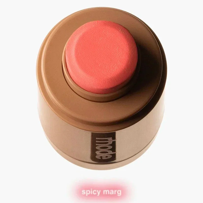 Barra de rubor hidratante para maquillaje de marca, para mejillas y labios, fácil de aplicar, tamaño de bolsillo para mujeres