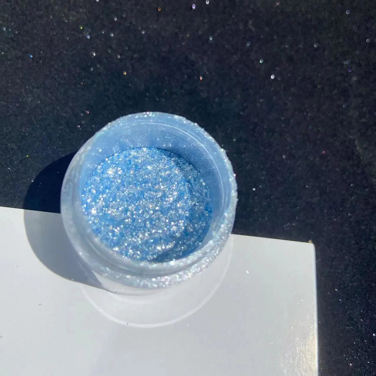 Net-5g Polarized Opal Powder Aurora Neon Nail Glitter Sequins Shiny " Shimmer Dust" Chrome Pigment for Manicure Rubbing on Nails