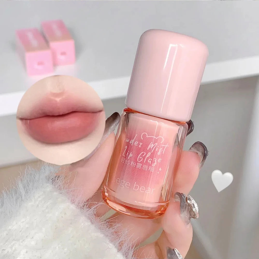 New Matte Liquid Lipstick Long Lasting Light and Thin Mousse Lip Mud Velvet Red Rose Nude Colors Lip Gloss Waterproof Lip Makeup