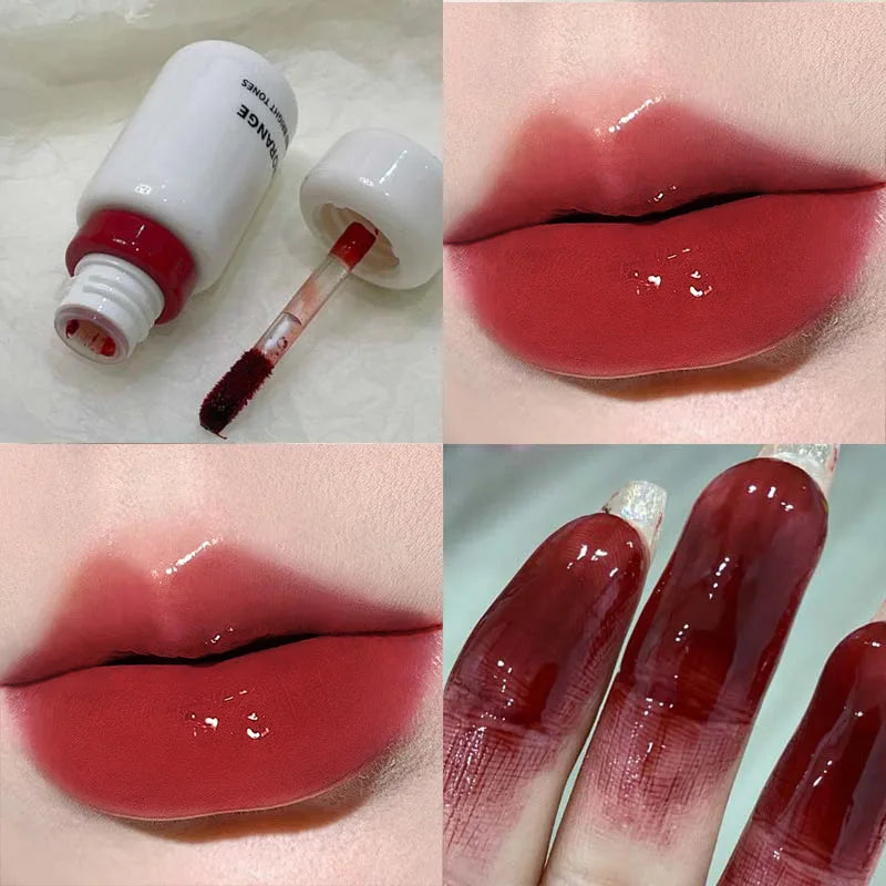 Herorange Glossy Lip Gloss Hydrating Watery Plump Lip Tint