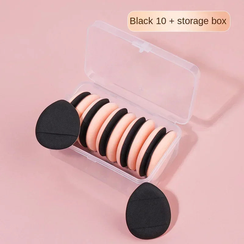 Mini Finger Puff Sponges 10Pcs Set For Flawless Foundation And Concealer Application For Beginners