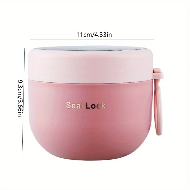 Vaso para el desayuno, fiambrera (bento), fiambrera, recipiente portátil para sopa/comida, utensilios portátiles de cocina