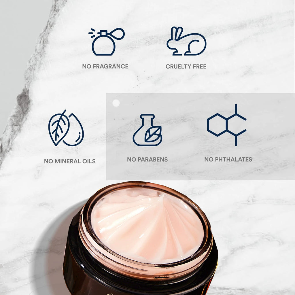 Black Rose Instant Face Lift & Firm Skin Cream Sustainable Face Lifting Reduces Fine Lines Gentle Moisturizing Care Cream