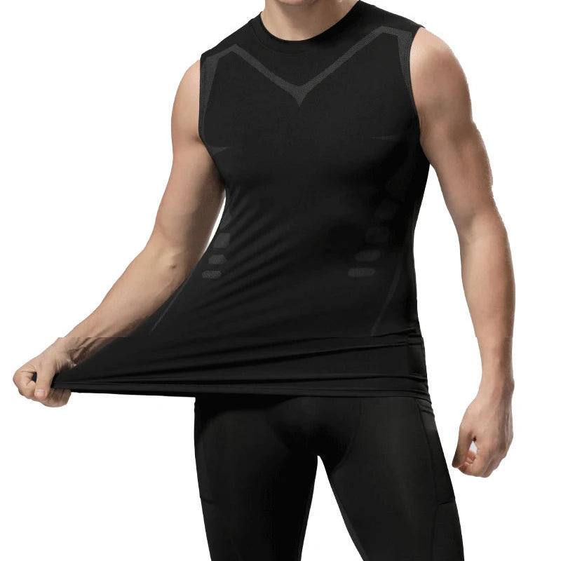 Men's Sci-Fi Print Vest