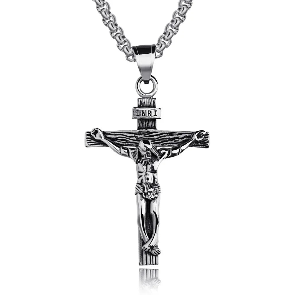 Premium Cross Necklace For Women'S 18K Gold Plated Trendy Gold Cross Pendant Chain For Girls Crucifix Necklace For Women'S Girls