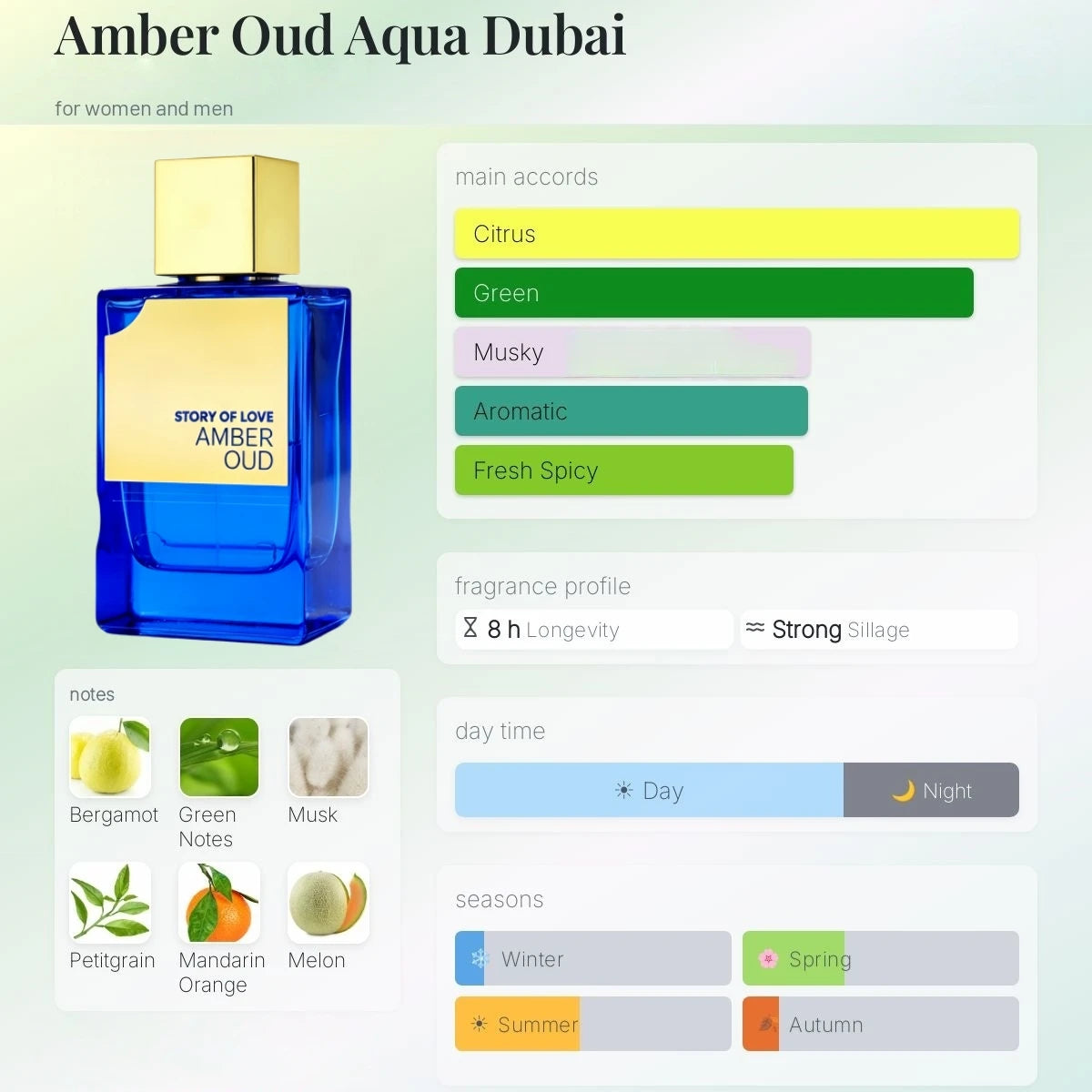 Amber Oud Eau de Toilette for Men - Woody Citrus 90ml