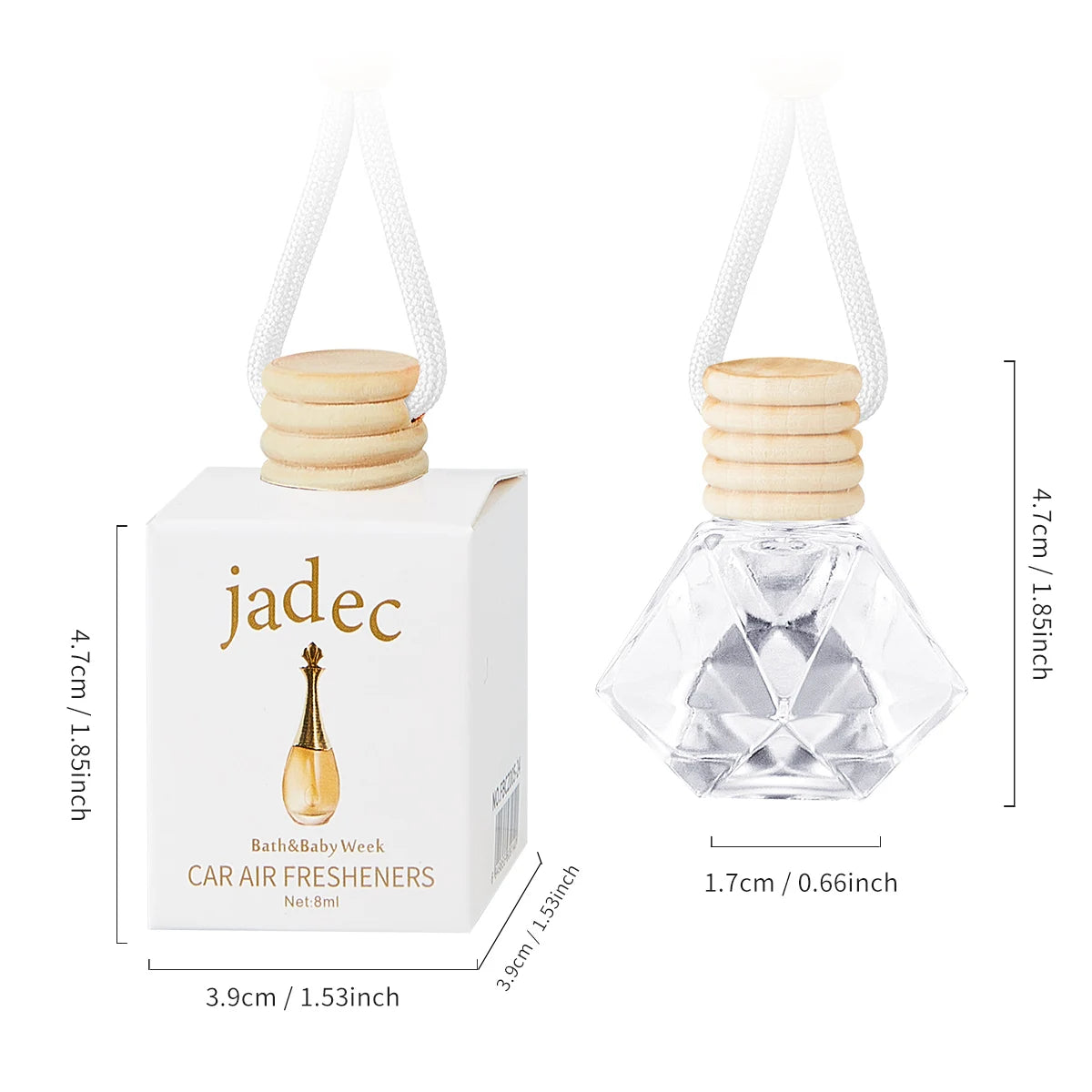 Perfume for Cars - Fresh Air for Cars, Car Fragrance for Car Interior Parts, Lasting and Fresh Fragrance, Suitable for Cars
