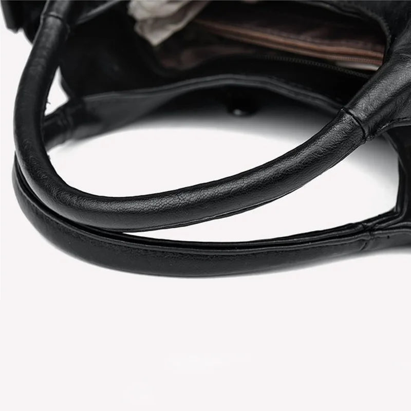 High Quality Large capacity PU Leather Women Tote Bag Designer Ladies Shoulder Crossbody Bag Fashion Female Handbags