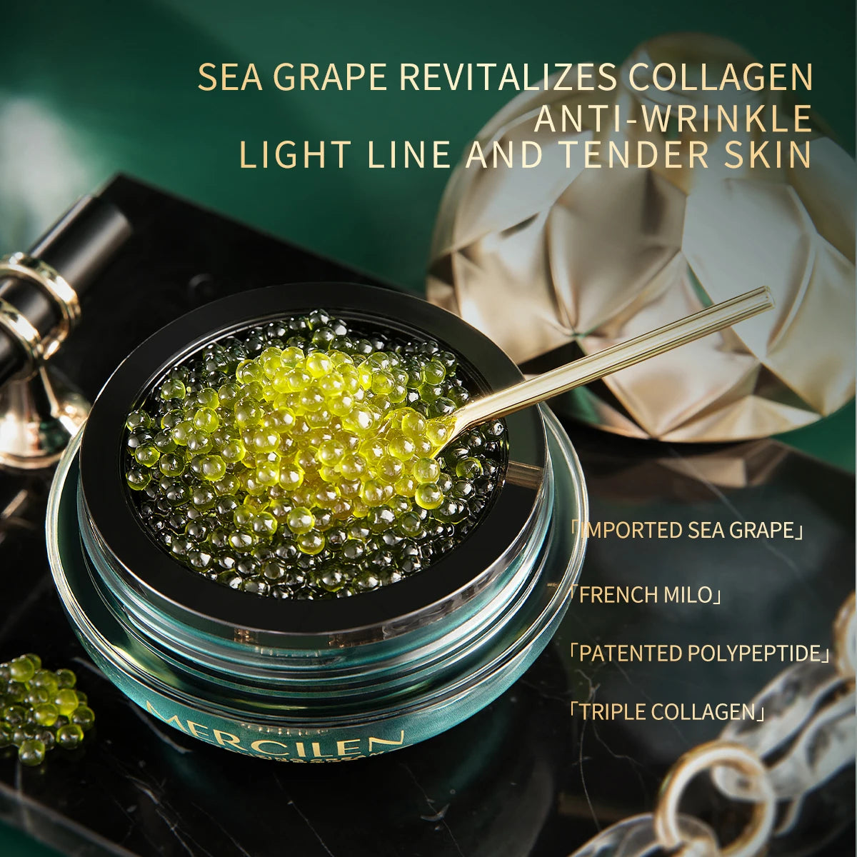 Mercilen Sea Grape Collagen Firming Face Cream, 30g