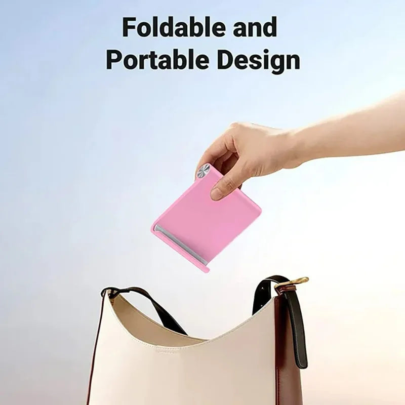 Adjustable Phone Holder Stand Portable Foldable Desktop Phone Support  Universal Cell Phone Stand for iPhone, Samsung
