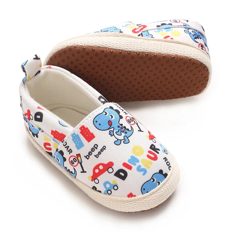 Little Star Baptismal Baby Casual Flat Shoes Spring Autumn Soft Walking Shoes For Infant Toddler 0-18 Months