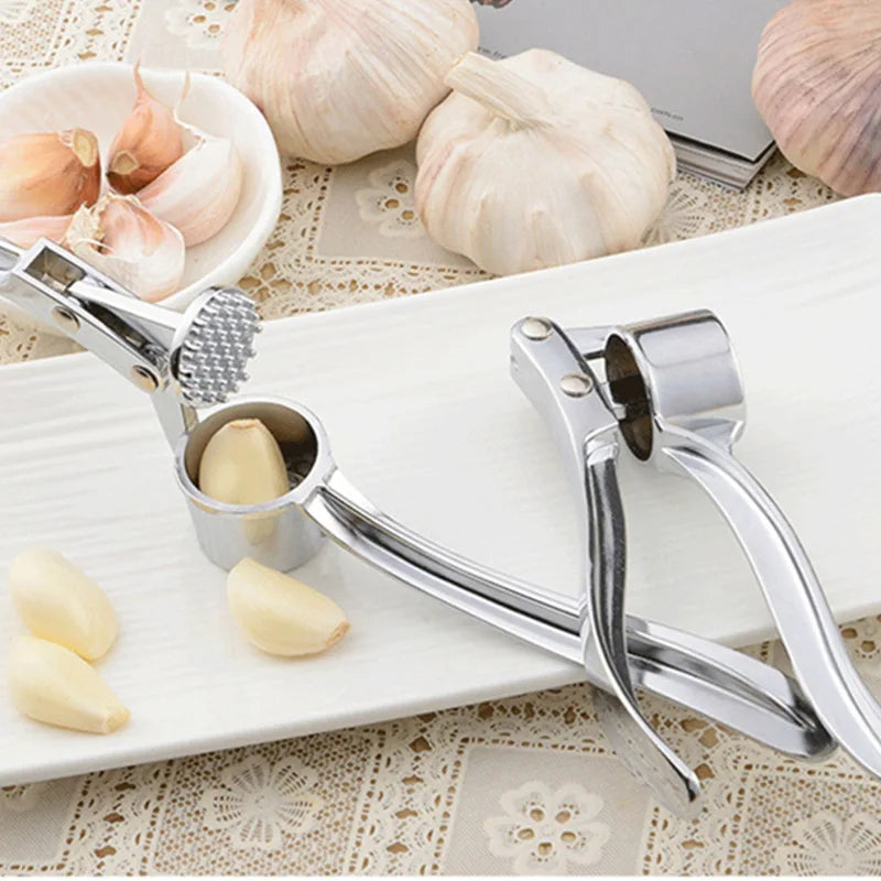 Garlic Press Crusher Mincer Detachable Kitchen Garlic Smasher Squeezer Labor Saving Manual Press Multi Grind Tool Kitchen Gadget