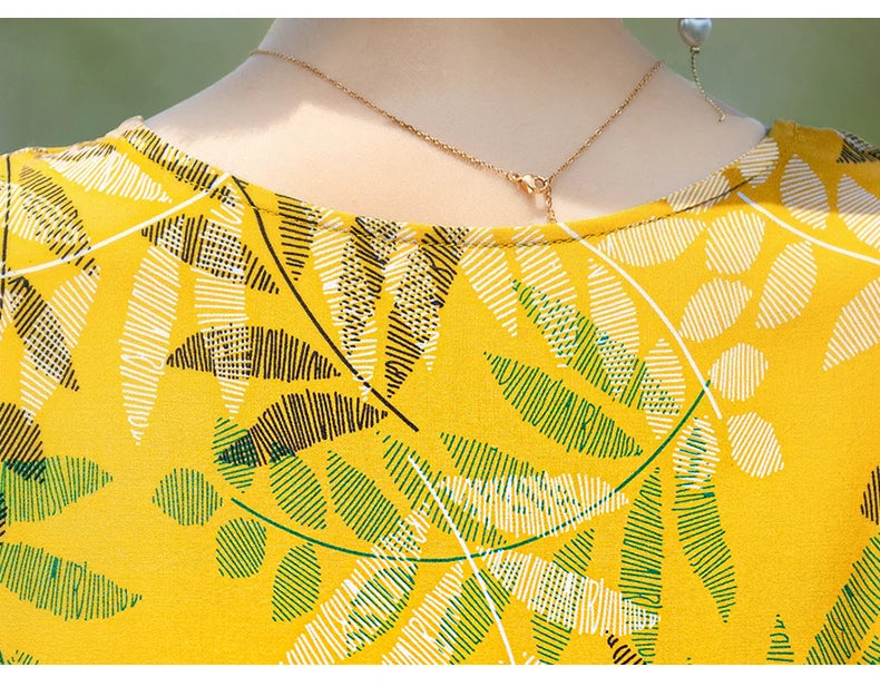 New Women Summer Dresses Vintage Dress FashionRobe Plus Size Sleeveless Femme Casual Print Dresses