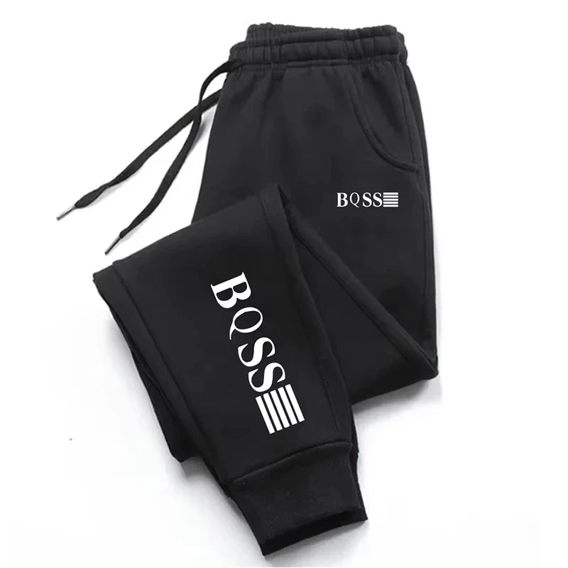2026 New Men Printed Sweatpants Fashion Streetwear Joggers Elastic Waist Casual Pants Soft High Quality Versatile Trousers S-3XL