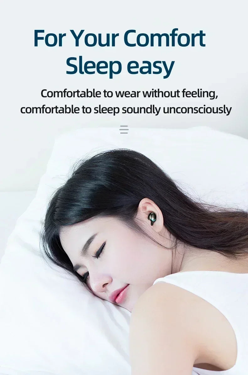 New Bluetooth Headphones 9D Stereo High Bass Sport Earphones Handfree Touch Control Tws Wireless Earbuds Waterproof Headset