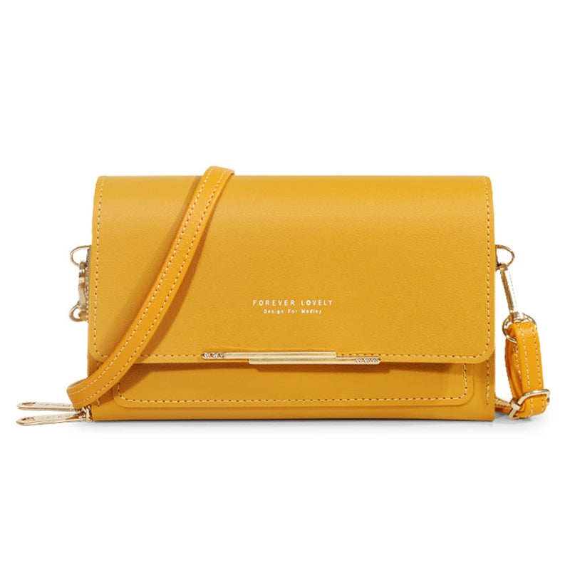 Women Crossbody Bag Fashion Shoulder Messenger Bag Multi-pocket Solid Color Bag Luxury For Ladies Handbag