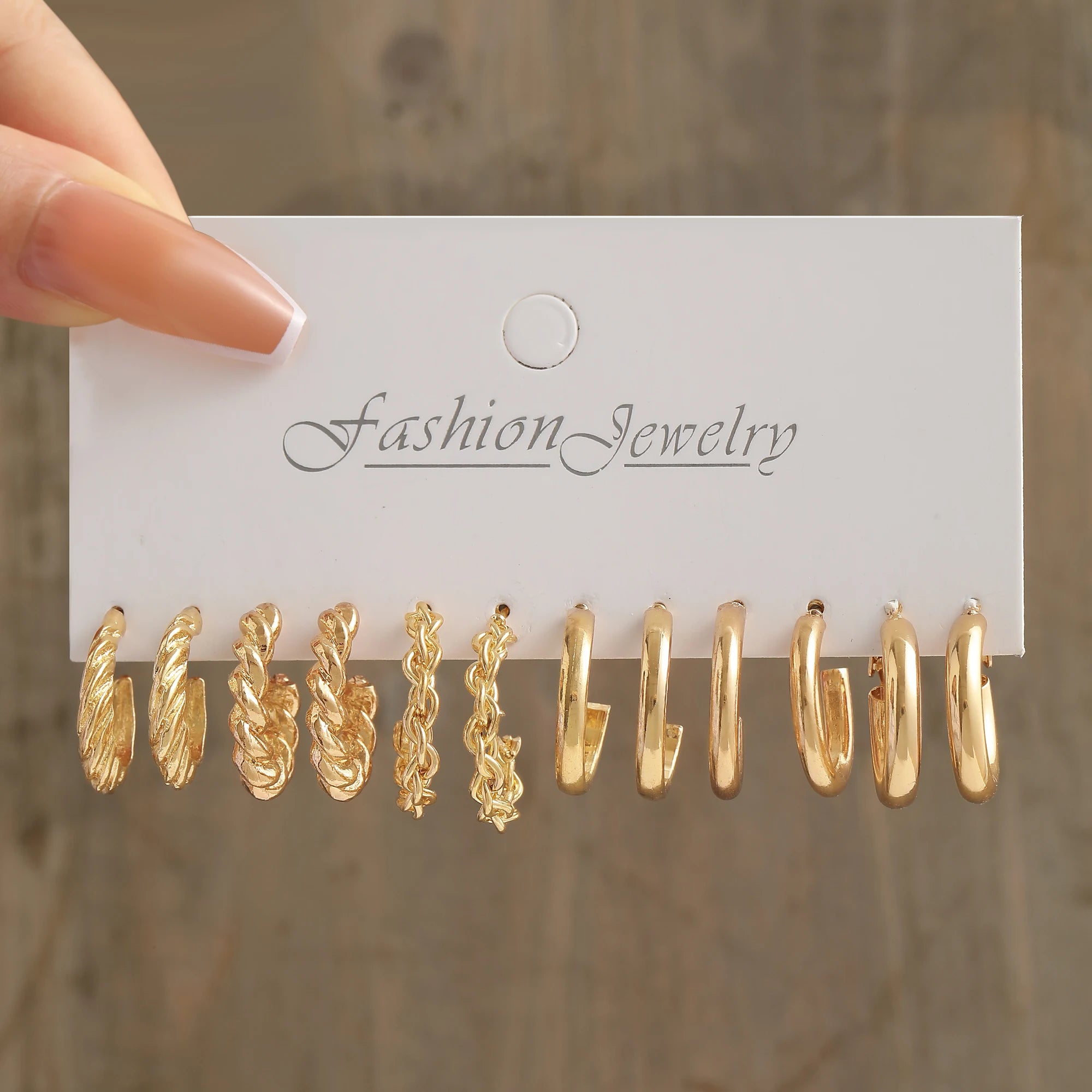 Heart Pearl Dangle Earrings Set Metal Gold Color Butterfly Locks Earrings For Women'S Shell Trendy Jewelry Hoop Earrings 2024